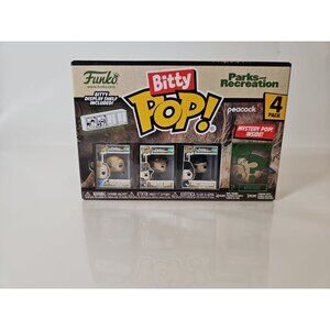 Funko Bitty Pop! Parks and Recreation 4-Pack Series 3 - Complete Set - Brand New